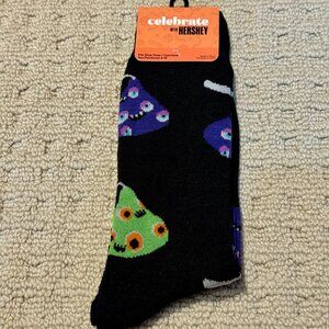 New Hershey Novelty Crew Socks Size 6-12/13 - Men's/Women's